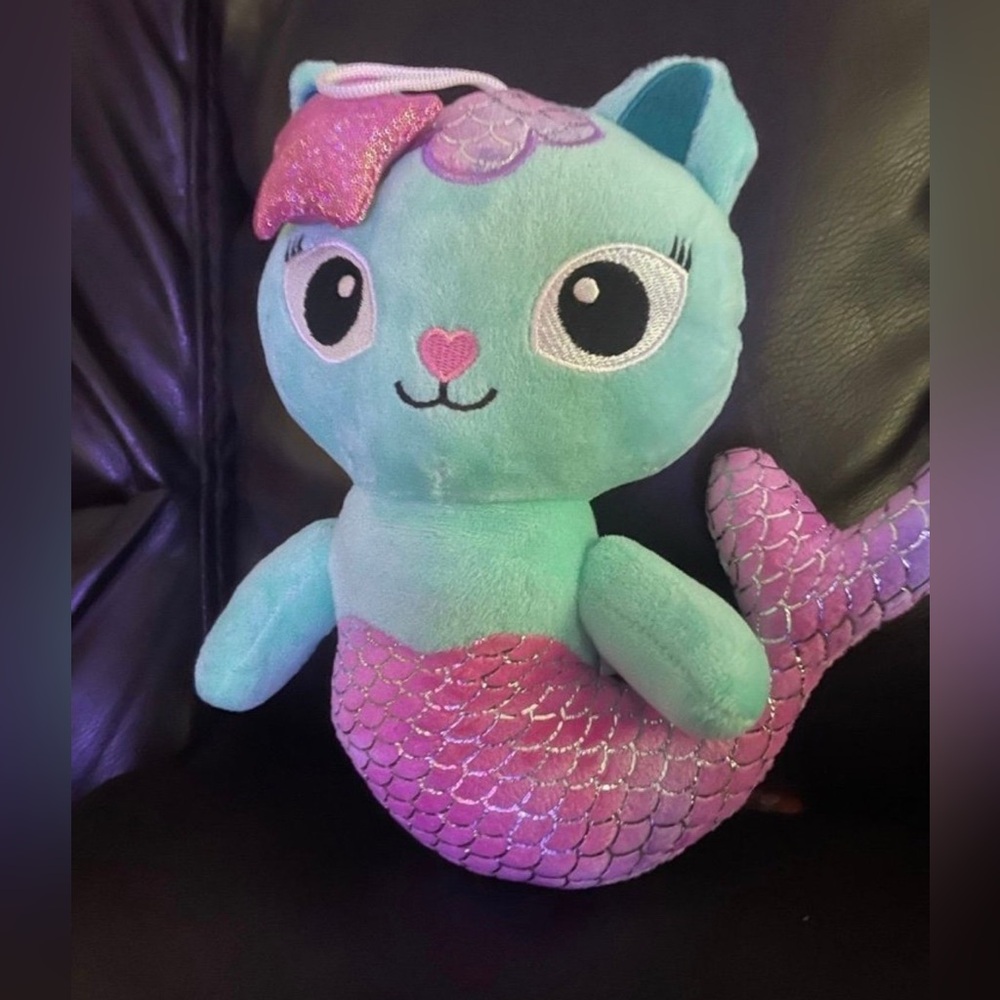 Plush Mercat Gabby’s dollhouse mermaid cat NEW